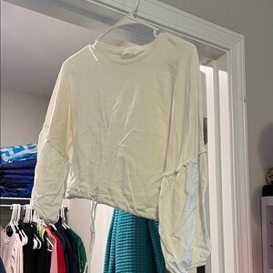 Primark Off-White Long Sleeve Top